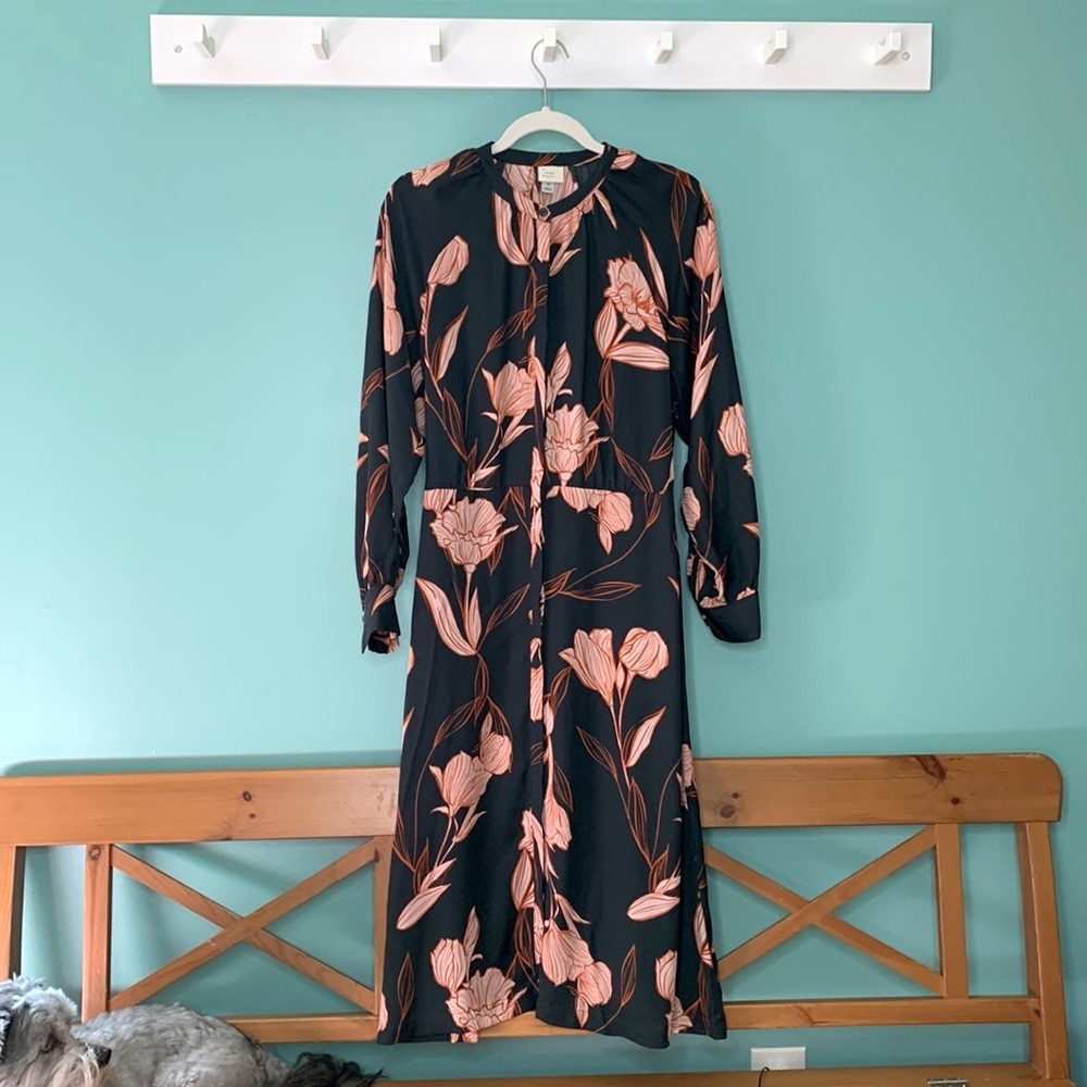A New Day Floral Midi Dress